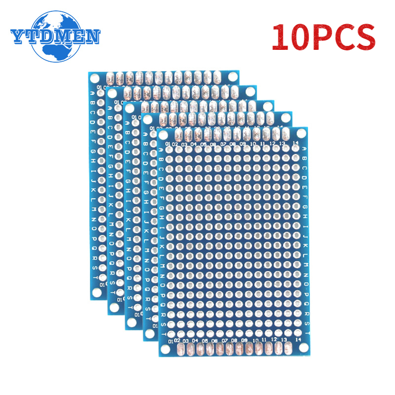 Useful Diy Electronics - 10 buah 4x6cm papan PCB sisi