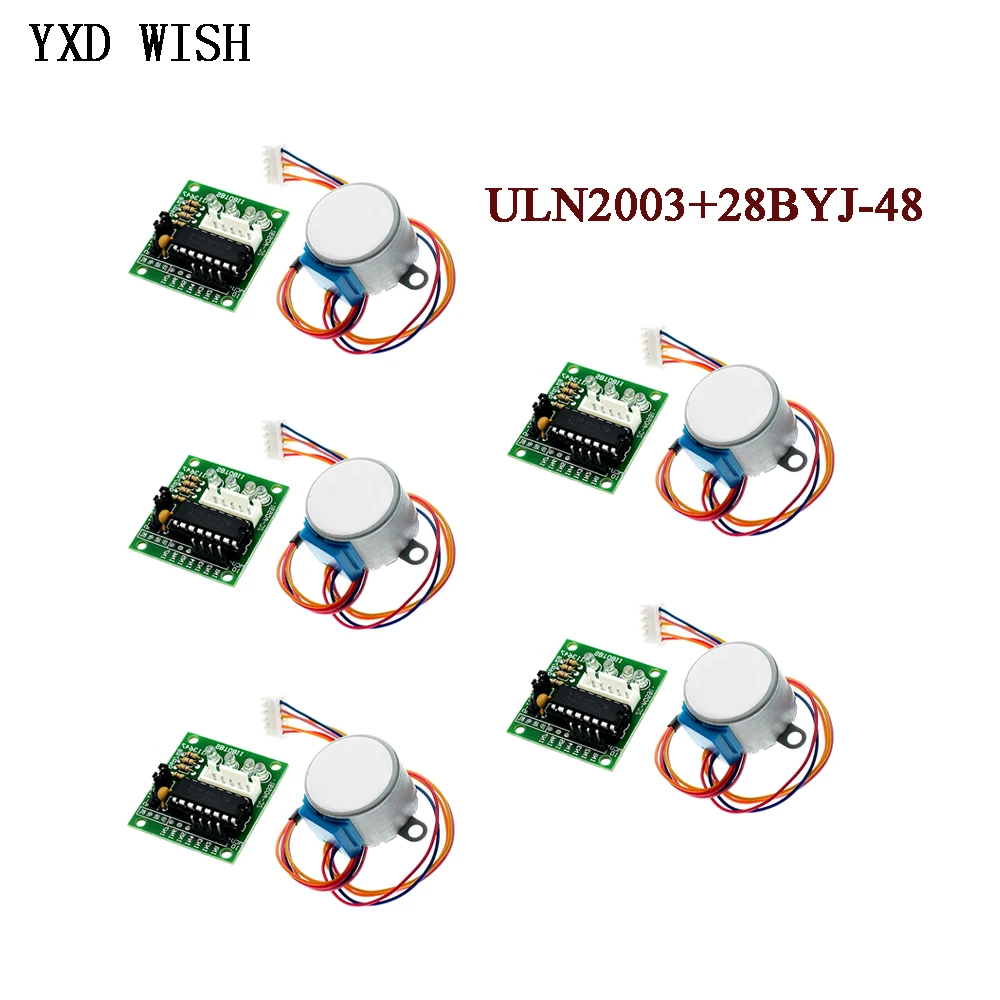 Stepper Motor 28Byj - 5 buah Motor Stepper gigi pengurang