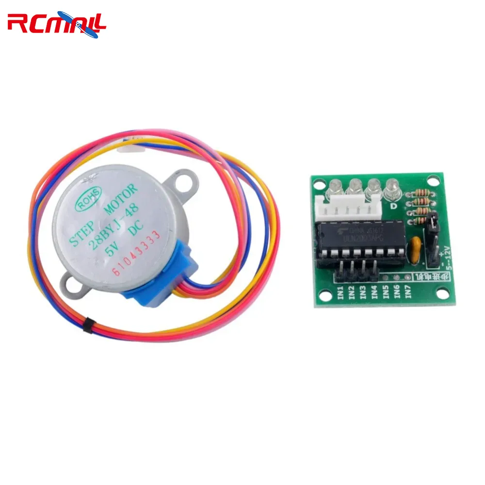 Stepper Motor 28Byj - 28BYJ-48 Motor Stepper DC 4 Fase