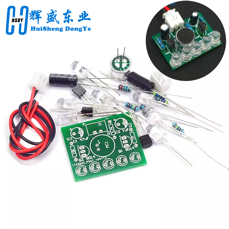 Diy Electronics News - Lampu kontrol diaktifkan suara 3V-5.5V modul