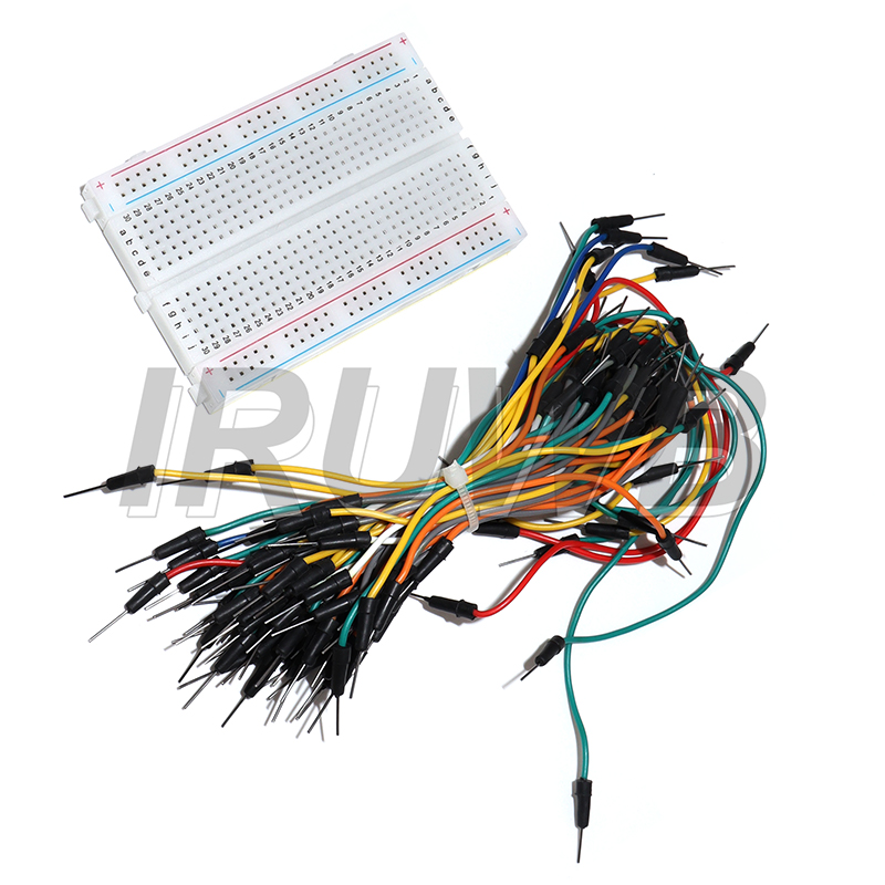 Diy Electronics Breadboard - MB-102 Breadboard 400 830 Titik Papan