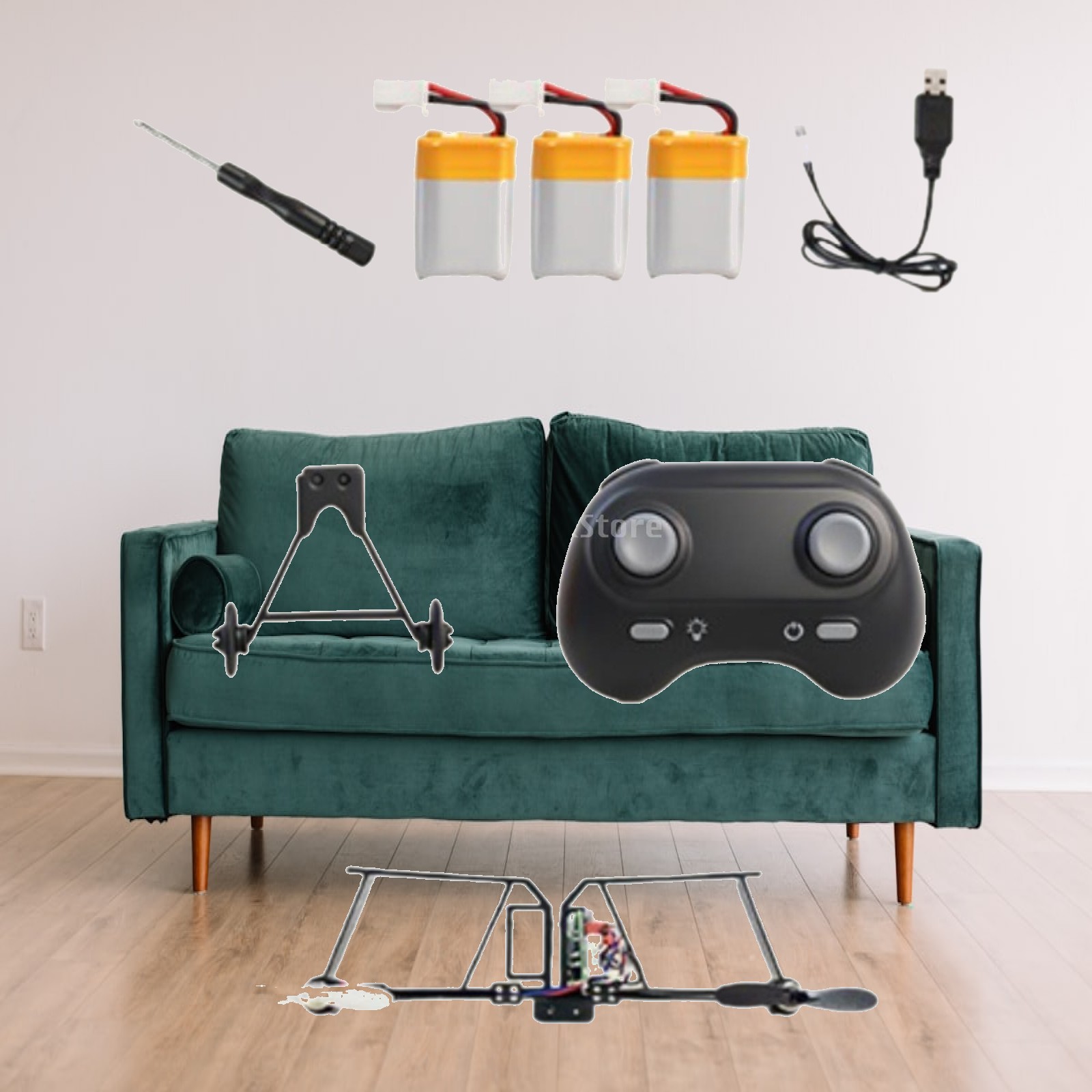 Diy Electronics Kits For Beginners - Pesawat Model Terbang Remote Control DIY