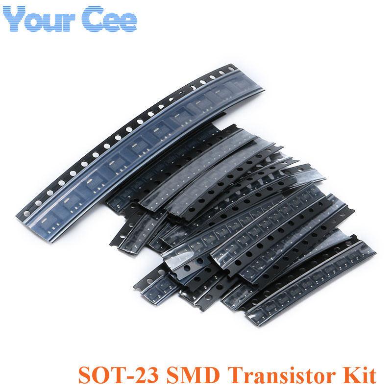 Mosfet Transistor Set - 5Set/1Set Kit Transistor Cocok SOT-23 SMD