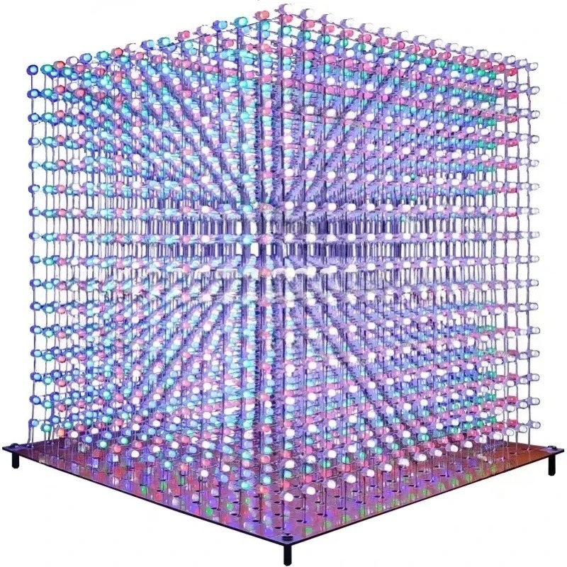 Diy Electronic - 3 D16mini Light Cube Kit 16x16x16