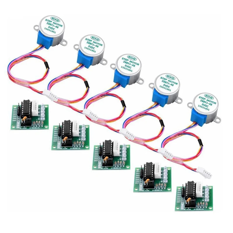 Stepper Motor 28Byj - 3/50Set 28BYJ-48 ULN2003 5V Motor Stepper