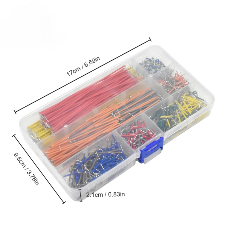Diy Electronics Breadboard - 140/350/560/840 buah Kit kabel Jumper papan