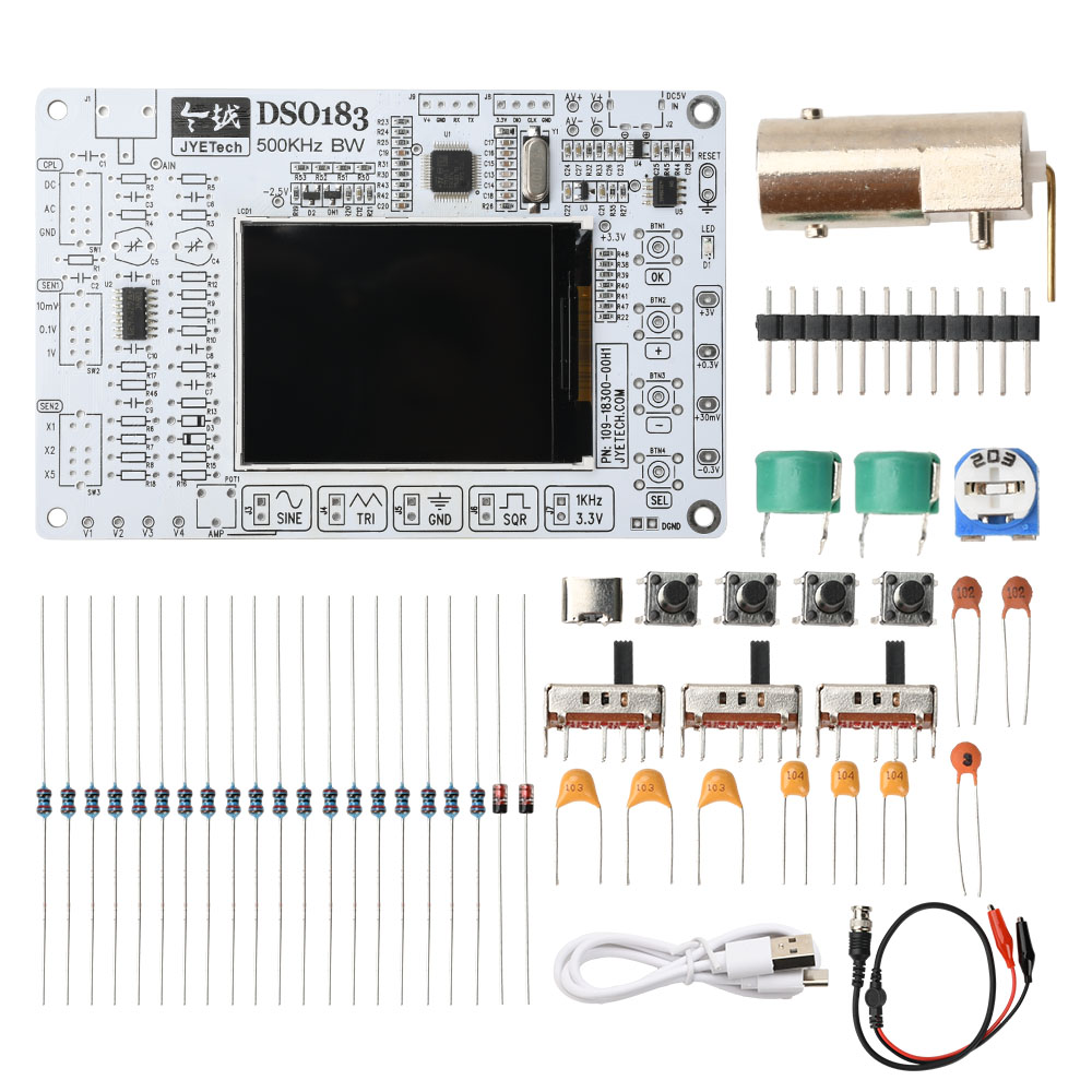 Diy Electronics Kits For Beginners - DC 5V DSO183 Osiloskop Digital Kit