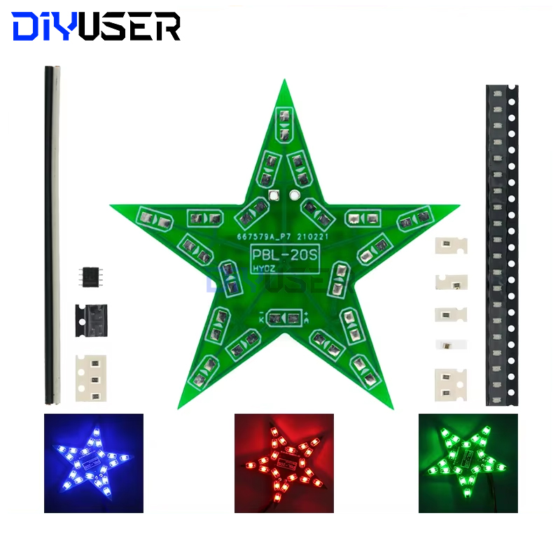 Diy Electronics News - Lampu LED gradien untuk latihan Natal,