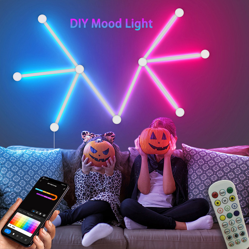 Diy Lamp Electronics - Lampu Dinding RGB Pintar, Lampu LED