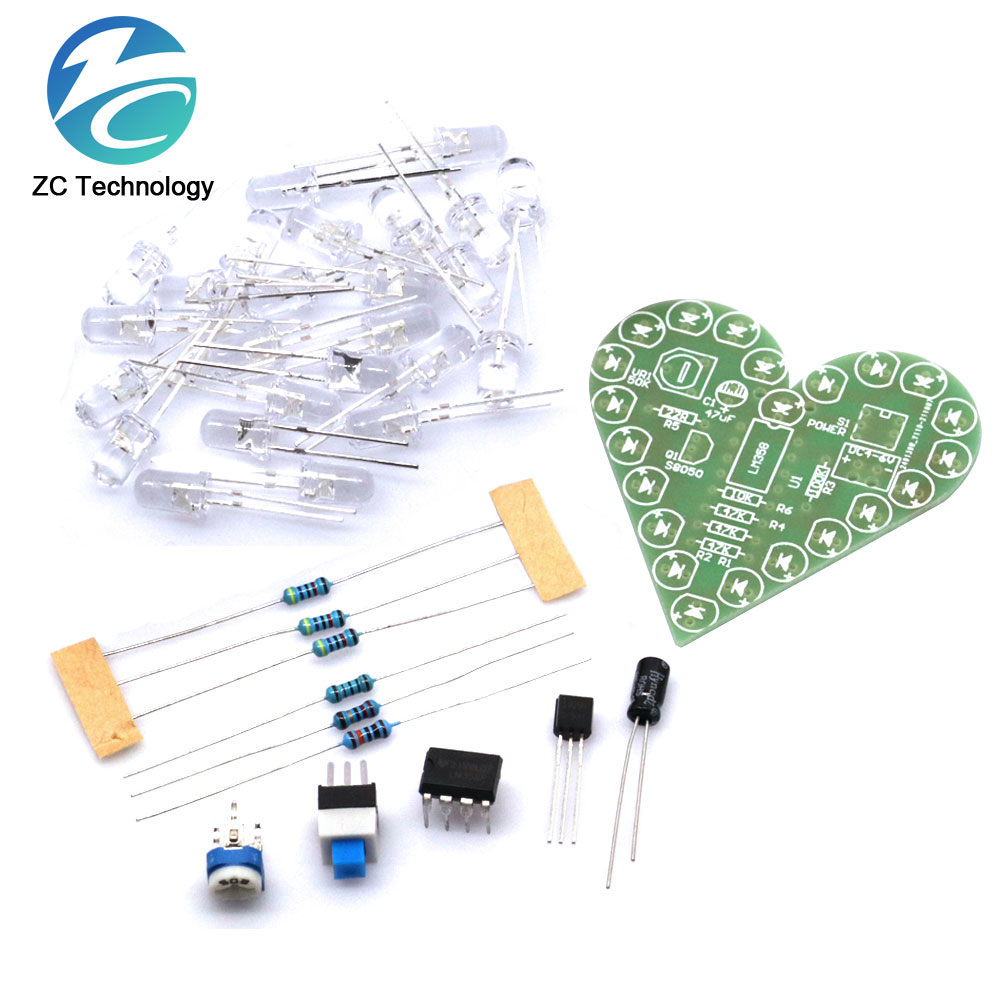 Diy Electronics For Kids - Kit DIY Kit Lampu Pernafasan Bentuk