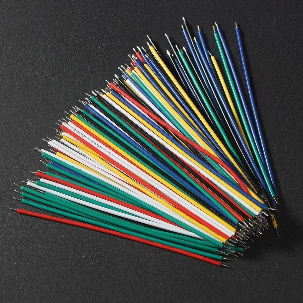 Diy Electronics Breadboard - 120 Buah 24AWG/26AWG Kabel Jumper Tembaga
