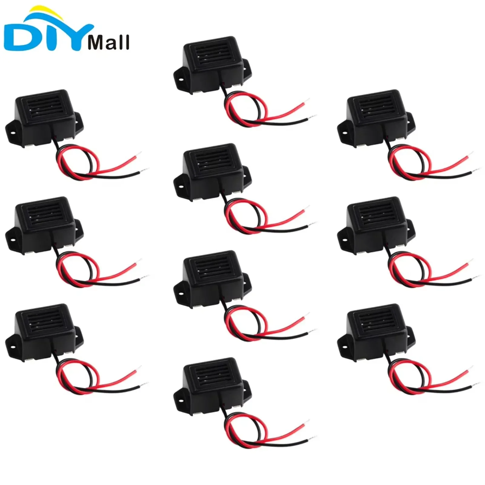 Diy Electronics Projects - 10 Buah Alarm Buzzer Mekanis Mini