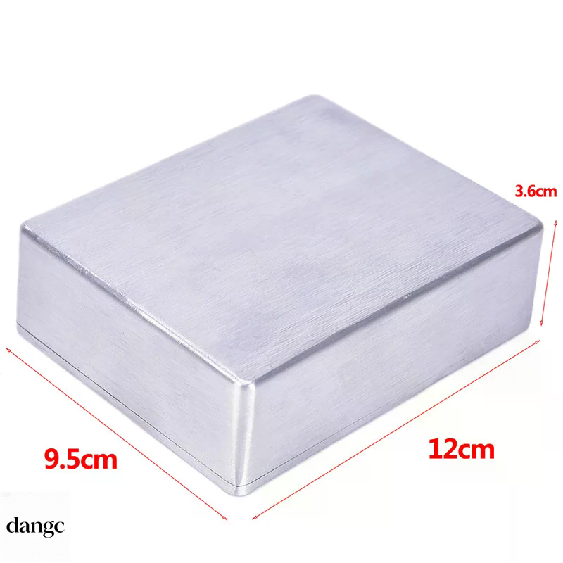 Diy Guitar Electronics Kit - Kotak Aluminium untuk Pedal Efek Stomp
