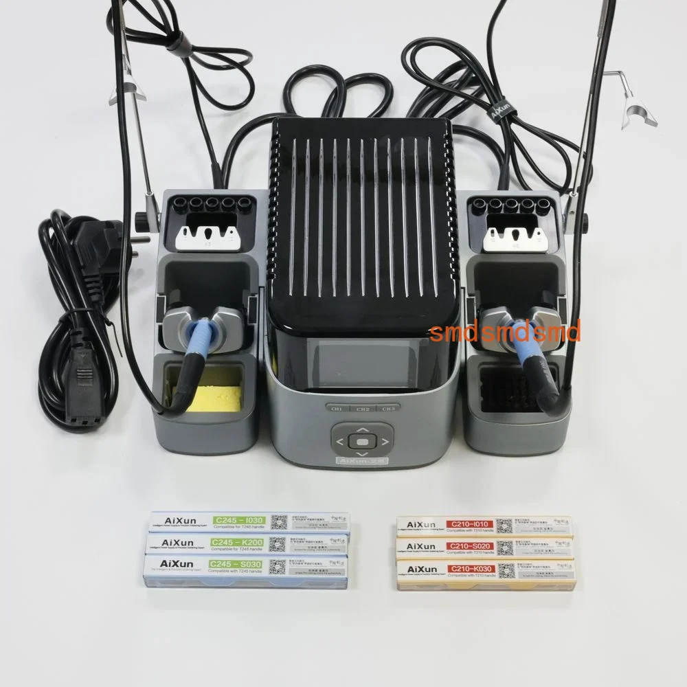 Soldering Iron Kit - Stasiun Solder Cerdas Dua Saluran T420D