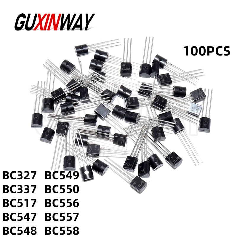 Mosfet Transistor Set - 100 Buah BC327 BC337 BC517 BC547