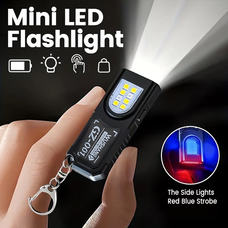 Diy Lamp Electronics - Senter Gantungan Kunci Multifungsi Senter Mini