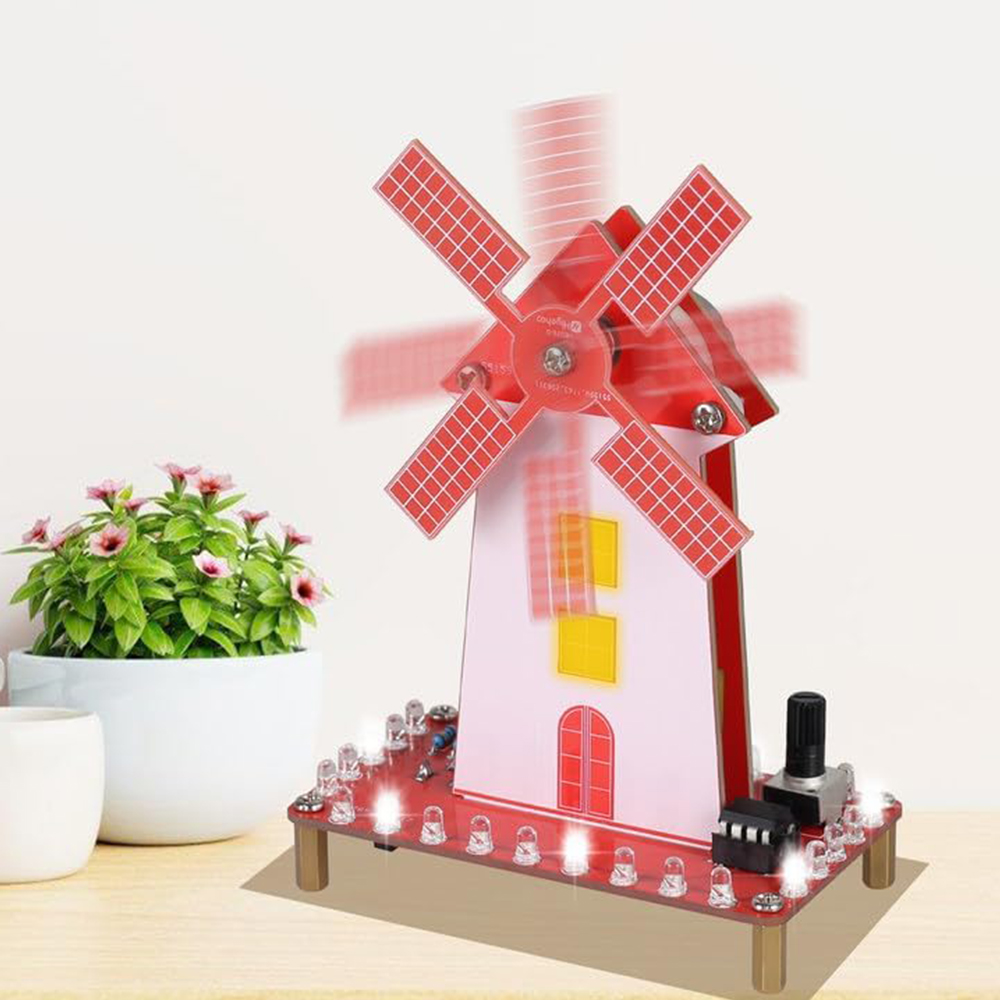 Diy Electronics Kits For Beginners - Proyek Latihan Penyolderan Kit Kincir Angin