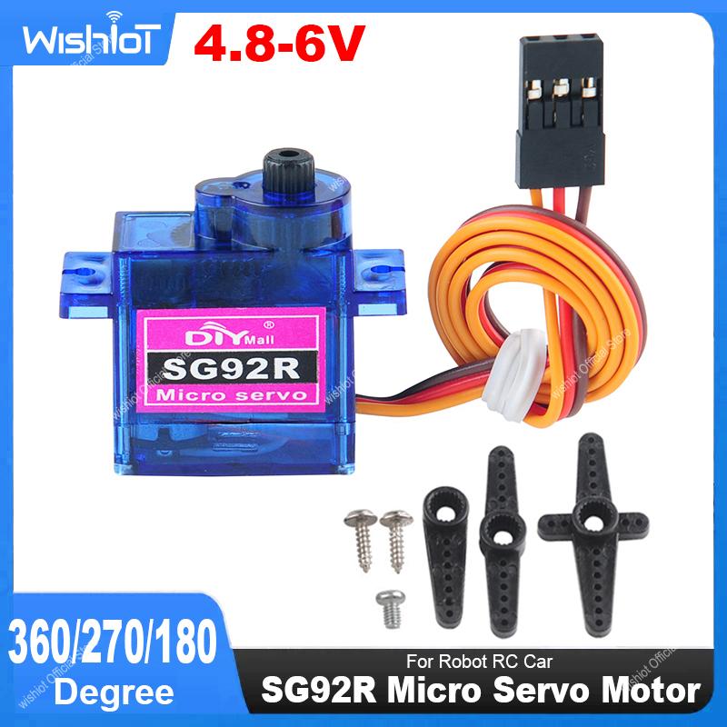 Servo Motor Sg90 - SG92R Motor Servo mikro 4.8-6V 360/270/180