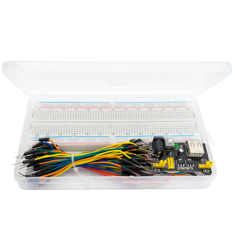 Diy Electronics Breadboard - Papan roti 3.3V/5V MB102 + MB-102