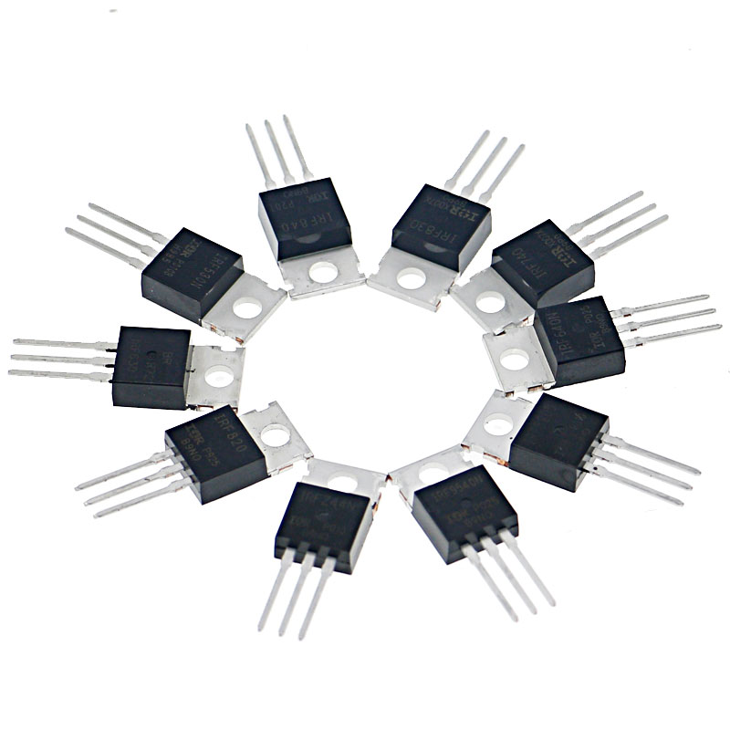 50 Buah 10 Nilai TO-220 Kit Tr - Mosfet Transistor Set ulasan dan harga