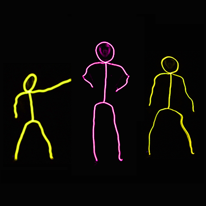 Kostum Cosplay Matchstick Men  - Diy Electronics Wire ulasan dan harga