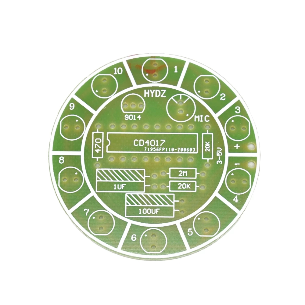 CD4017 Warna-warni Kontrol Sua - Diy Electronics News ulasan dan harga