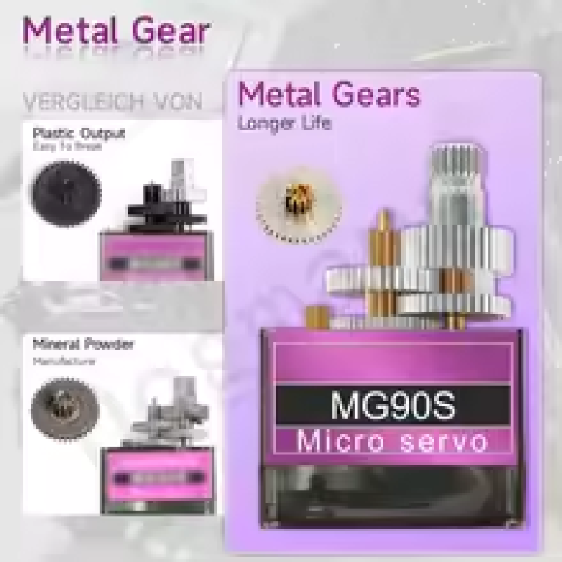 MG90S Metal Gear Servo 9g SG90 - Servo Motor Sg90 ulasan dan harga