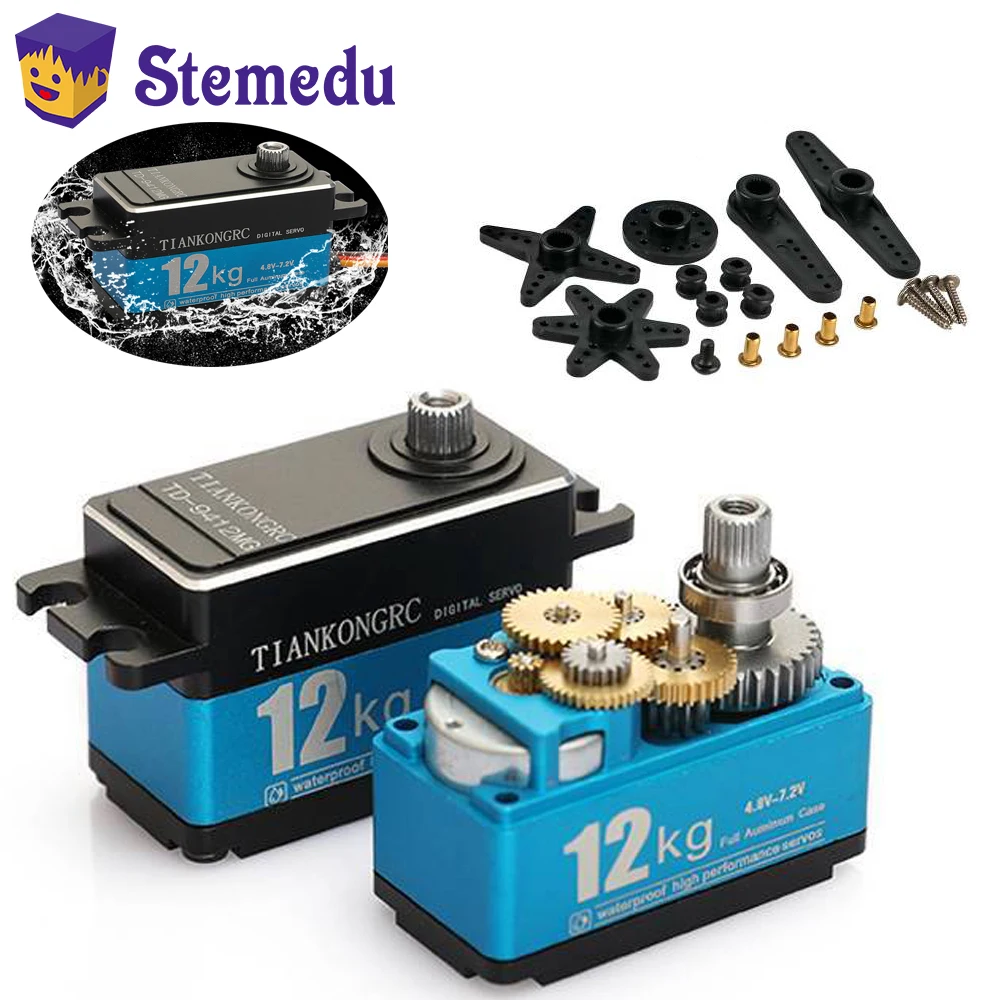 12KG TD-9412MG torsi tinggi Di - Servo Motor Sg90 ulasan dan harga