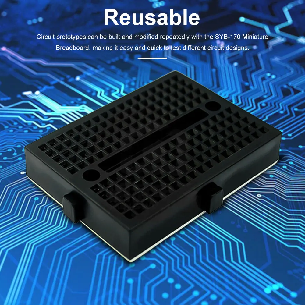 1-10 Buah SYB-170 Papan Protot - Diy Electronics Breadboard ulasan dan harga