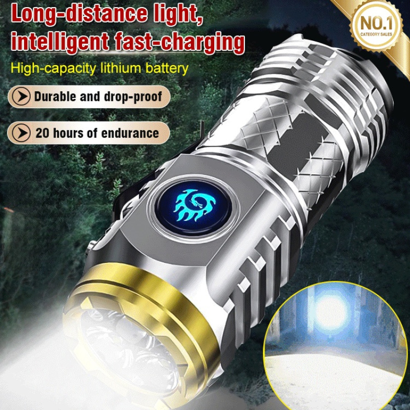 Senter LED Mini Portabel, Sent - Diy Lamp Electronics ulasan dan harga