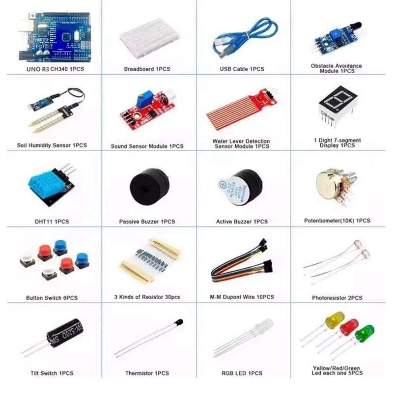 【Beli Sekarang】Kit Pemula Proy - Diy Electronics Shop ulasan dan harga