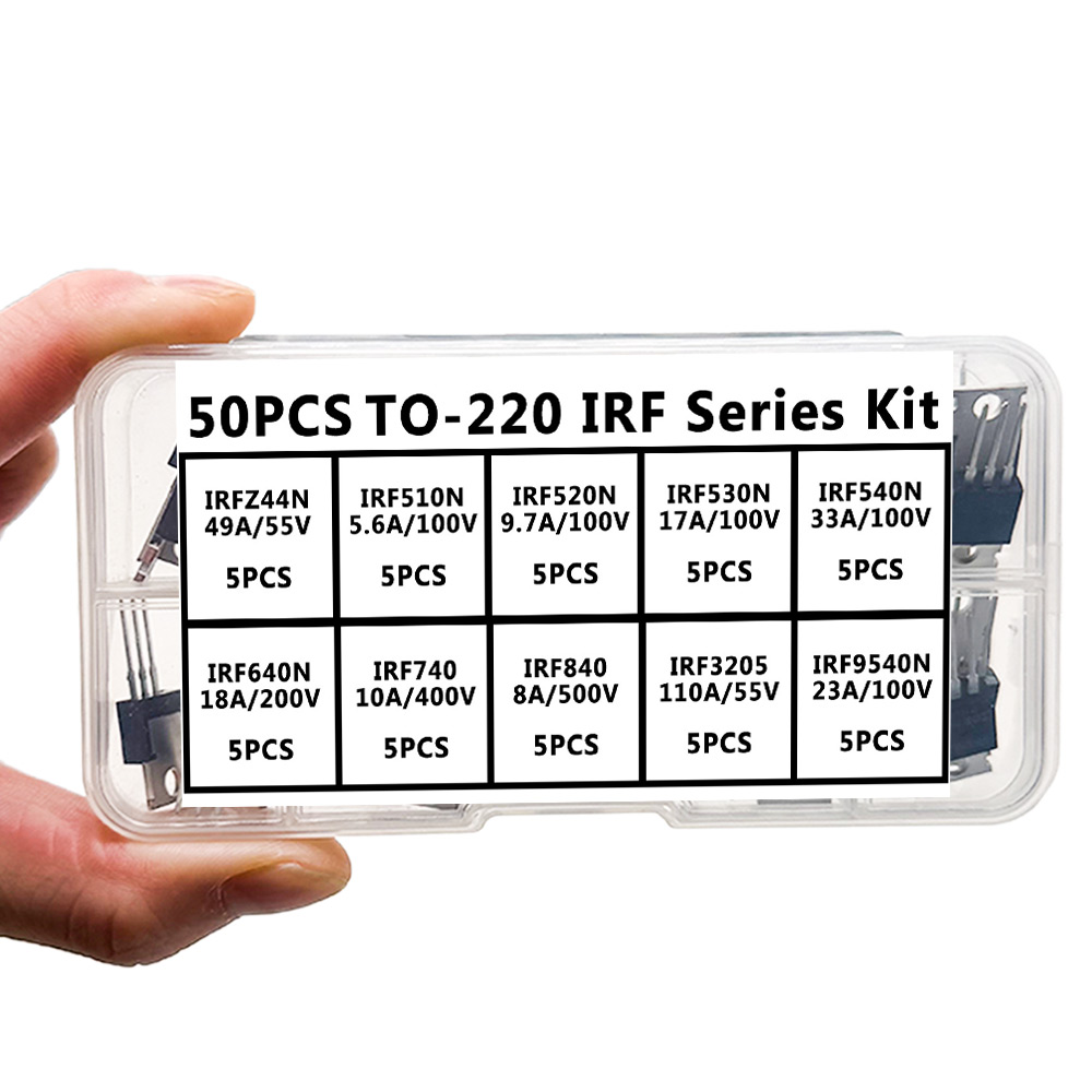 50 Buah Kit Seri IRF TO-220 IR - Mosfet Transistor Set ulasan dan harga