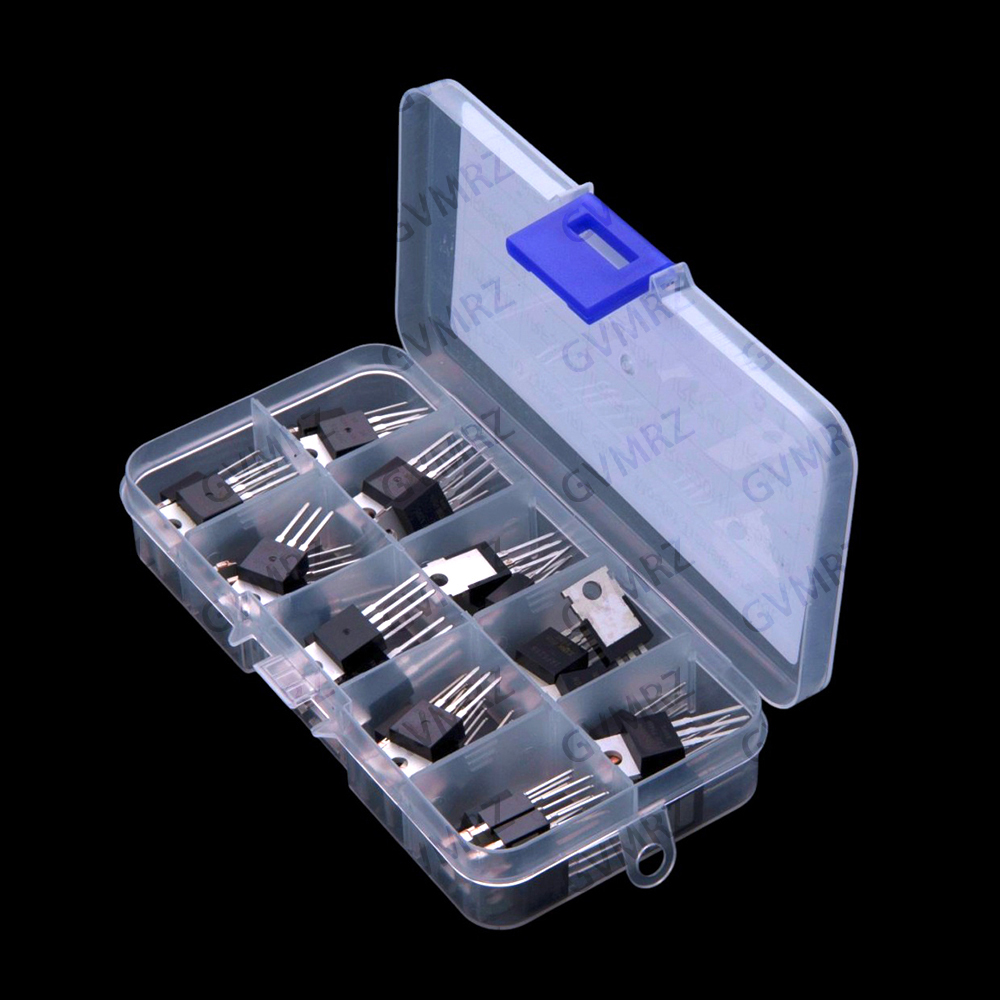 10 Nilai TO-220 ​ ​ 50 Buah IR - Mosfet Transistor Set ulasan dan harga
