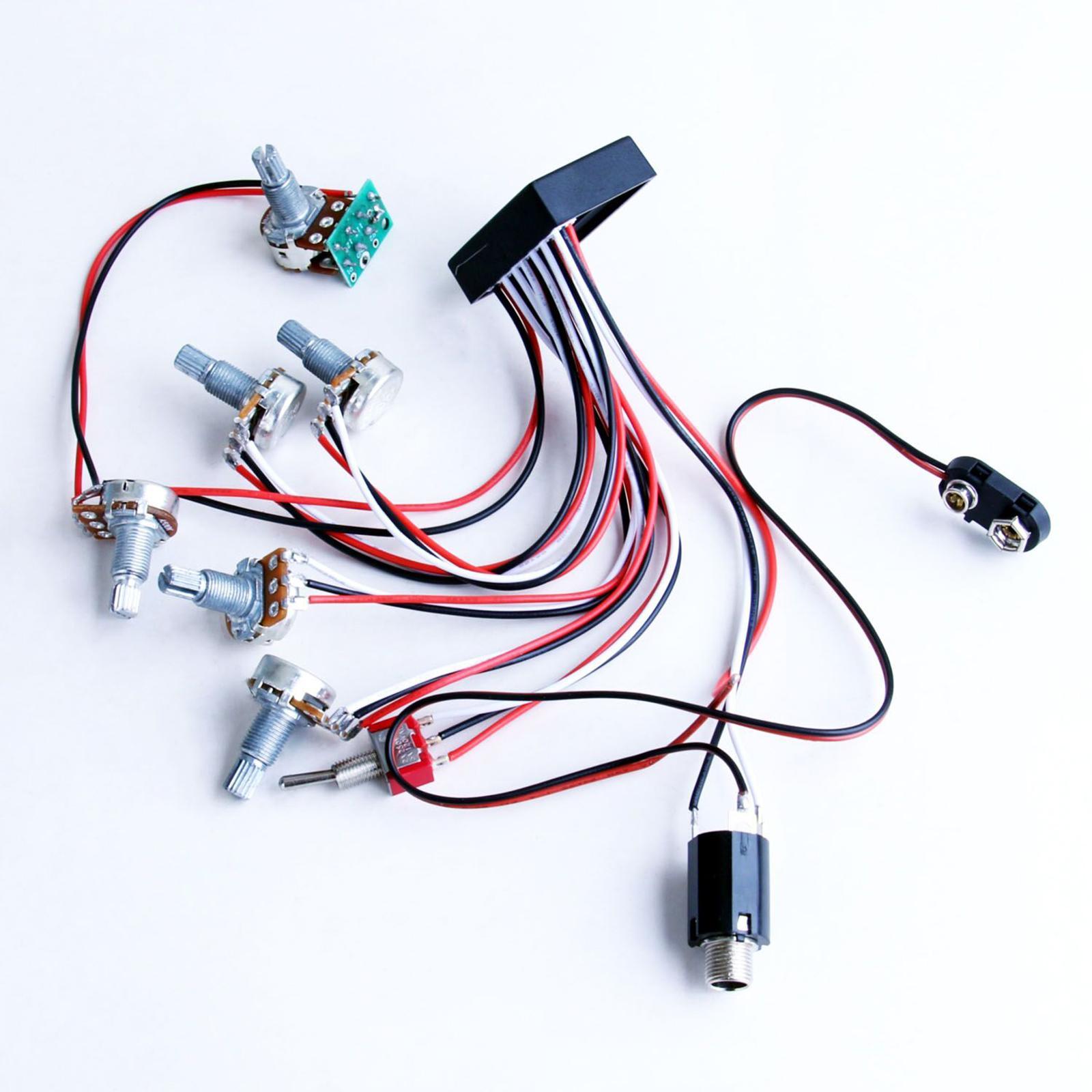 Pengganti Preamp Elektronik Am - Diy Guitar Electronics Kit ulasan dan harga