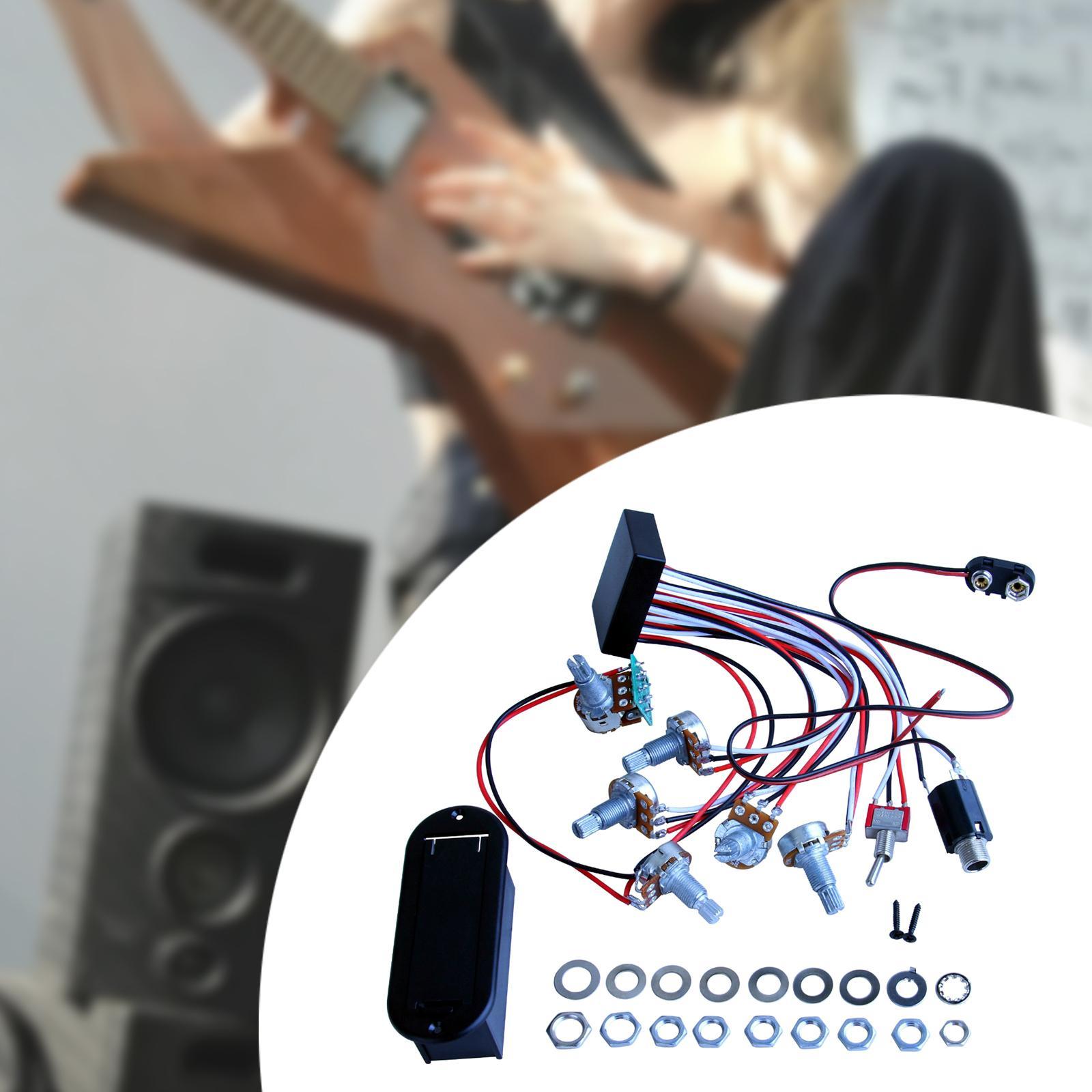 Pengganti Preamp Elektronik Am - Diy Guitar Electronics Kit ulasan dan harga