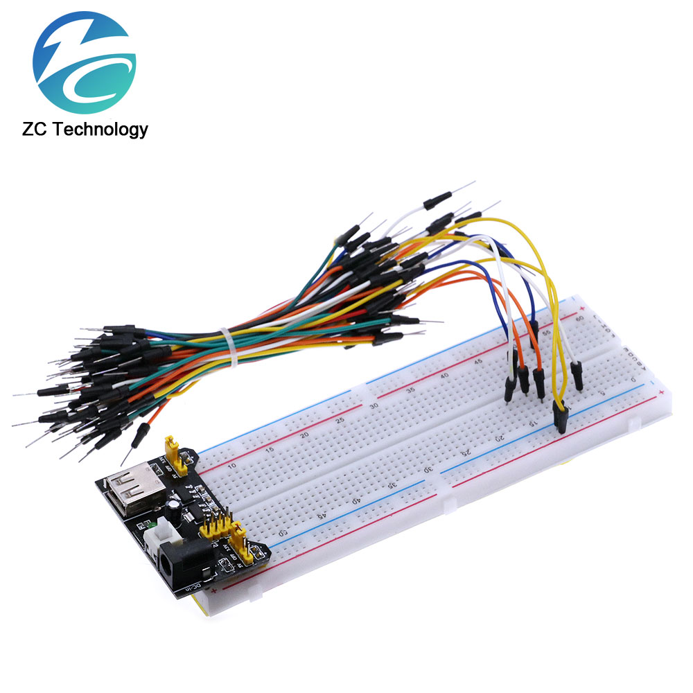 3.3V/5V MB102 modul daya papan - Diy Electronics Breadboard ulasan dan harga