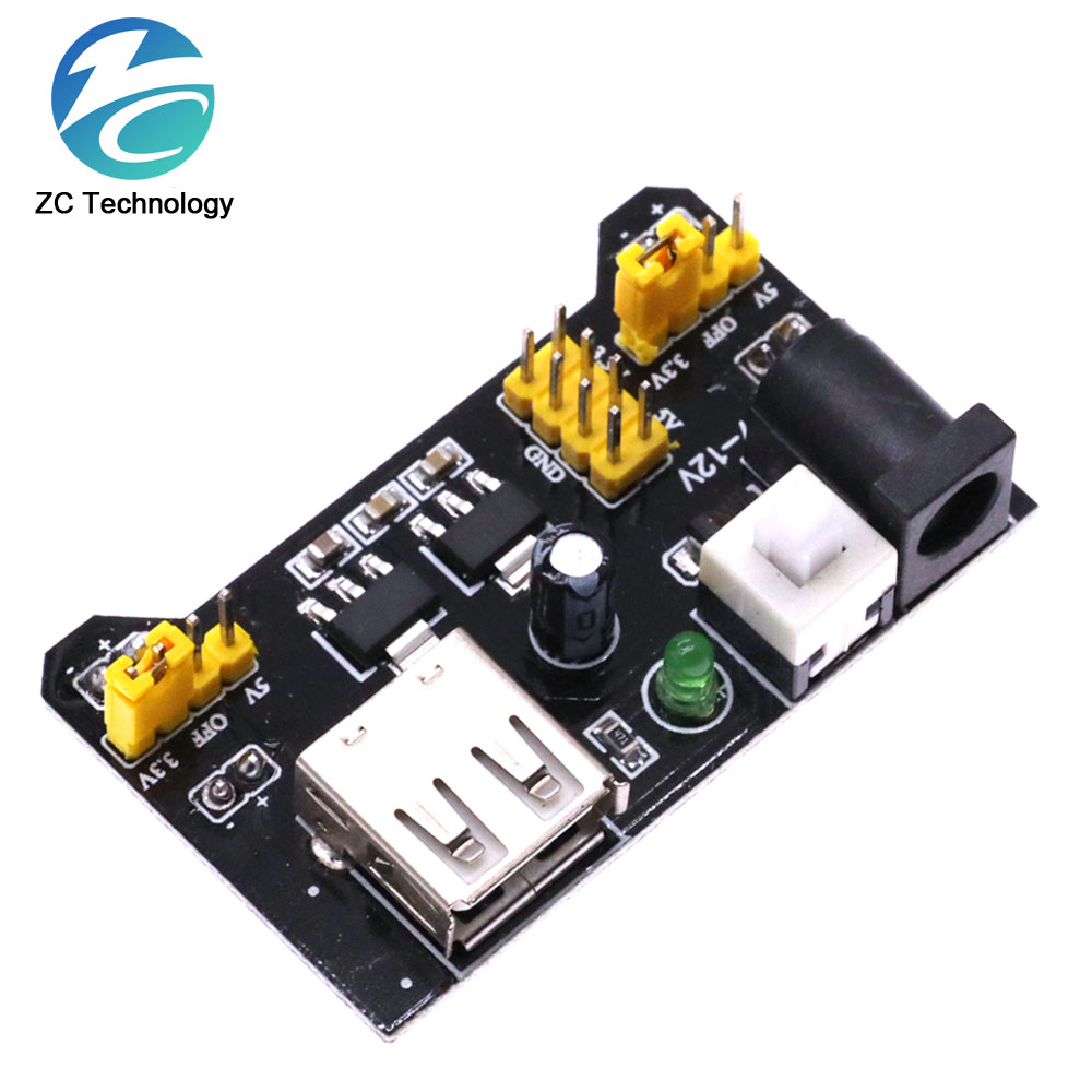 3.3V/5V MB102 modul daya papan - Diy Electronics Breadboard ulasan dan harga