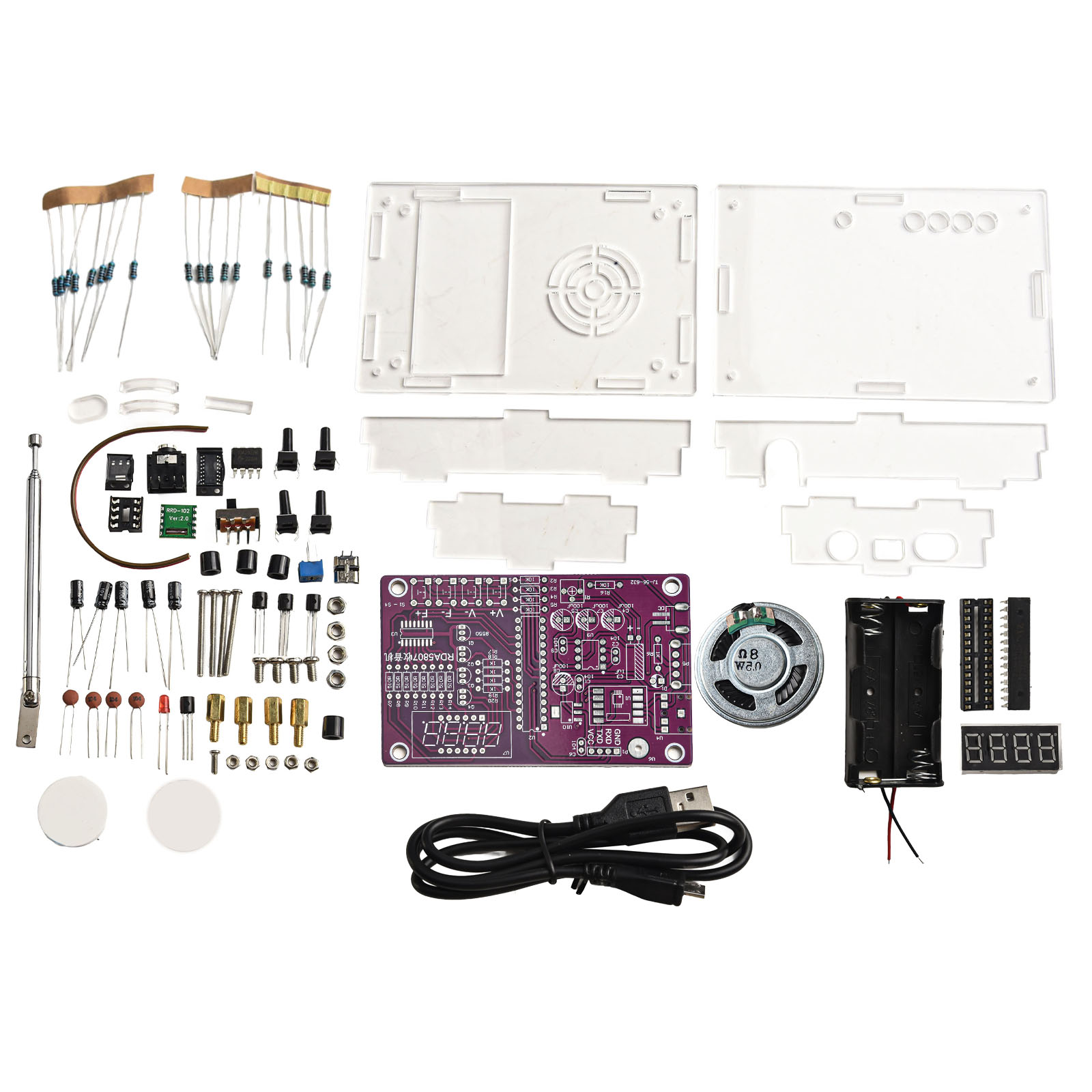 Untuk Radio FM DIY Kit Solderi - Diy Electronics Kits For Beginners ulasan dan harga