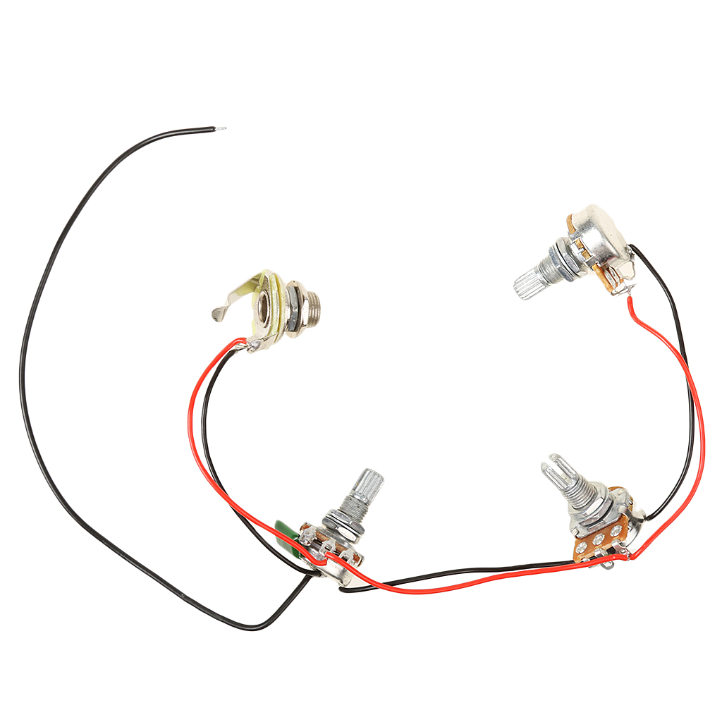 Kit Gitar Bass Jazz dengan Kab - Diy Guitar Electronics Kit ulasan dan harga