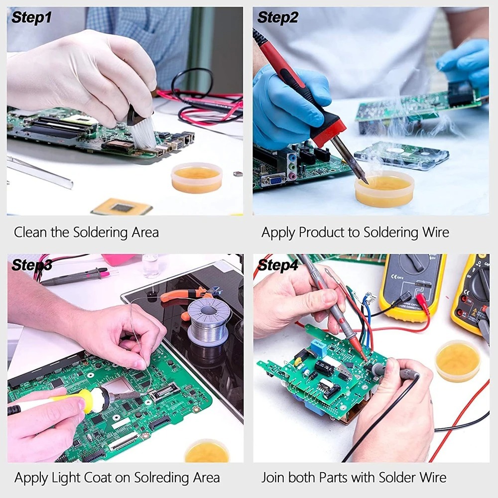Pasta Fluks Solder Baru untuk  - Diy Electronics Flux ulasan dan harga
