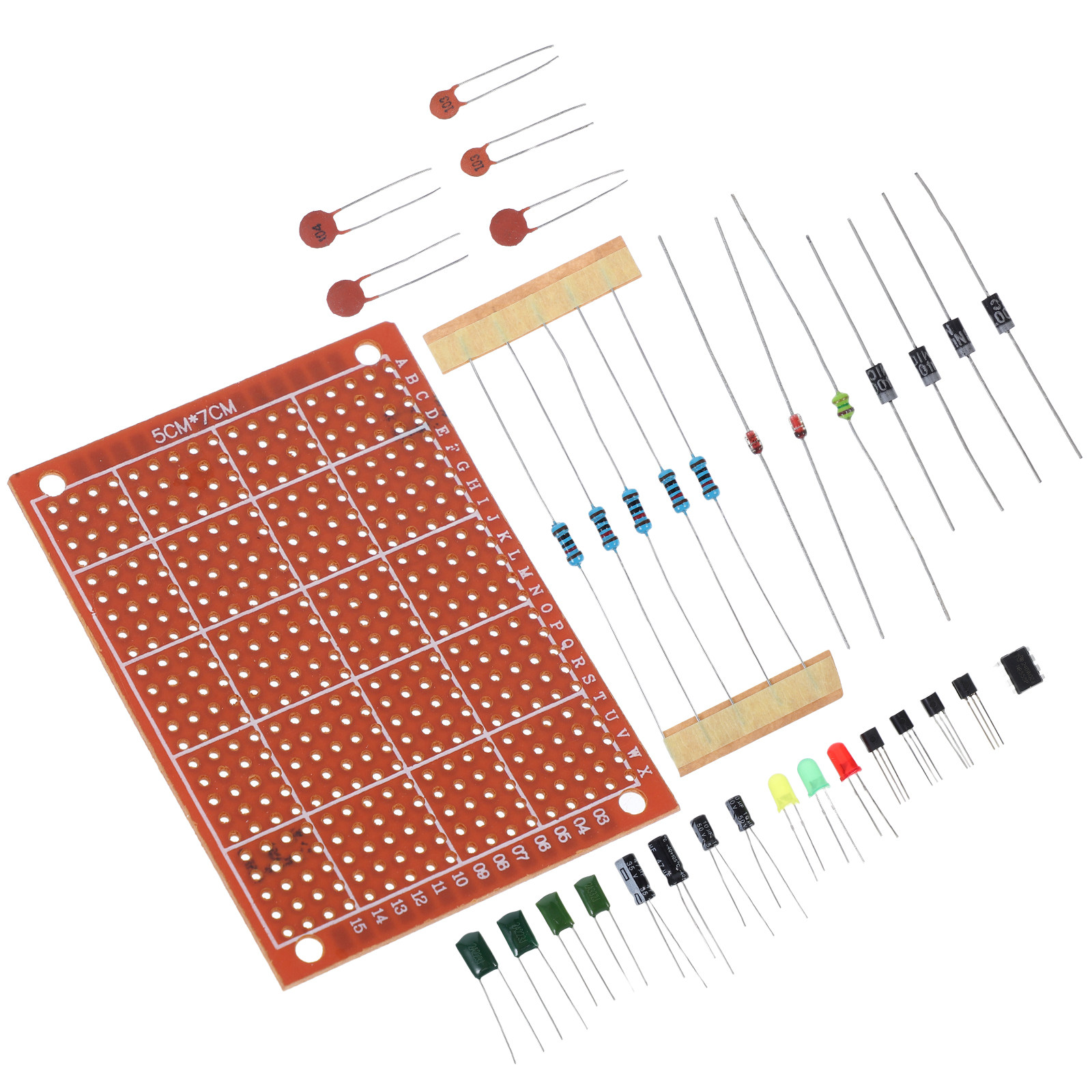 1Set Kit Pematerian Pemula den - Diy Electronics Kits For Beginners ulasan dan harga
