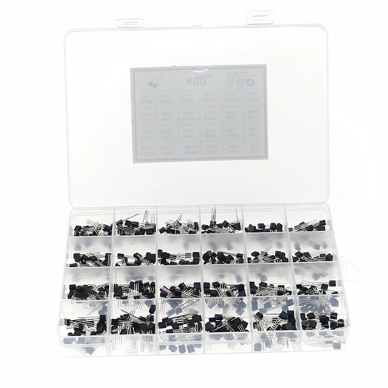 480 Buah 24 Jenis Paket Kit Be - Mosfet Transistor Set ulasan dan harga