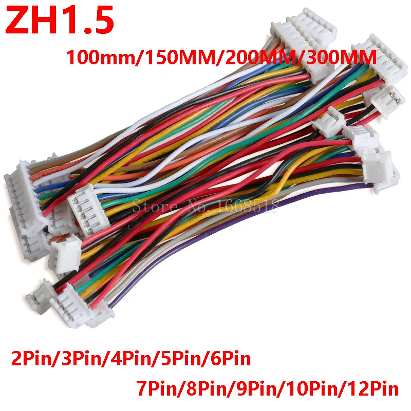 10 Buah ZH 1.5Mm Konektor Kabe - Diy Electronics Wire ulasan dan harga