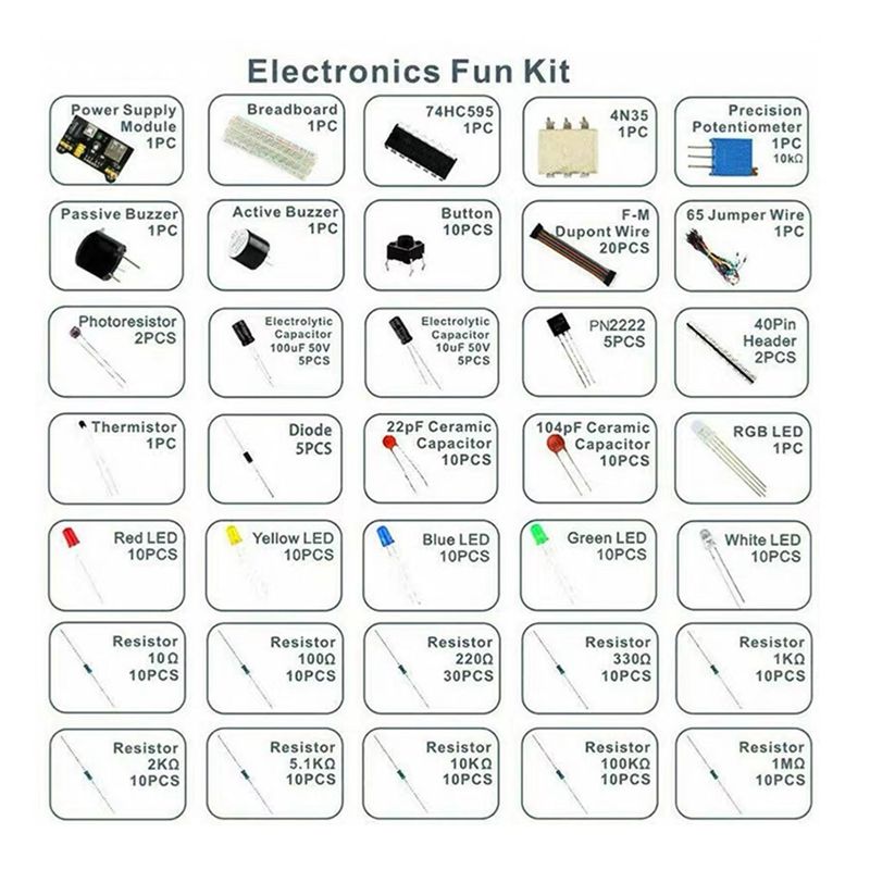 T23C MB-102 Kit Pemula Proyek  - Diy Electronics Projects ulasan dan harga
