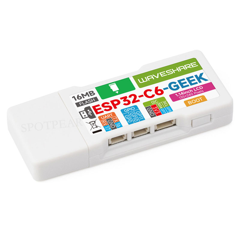 ESP32-C6 GEEK Papan Pengembang - Diy Electronics Board ulasan dan harga