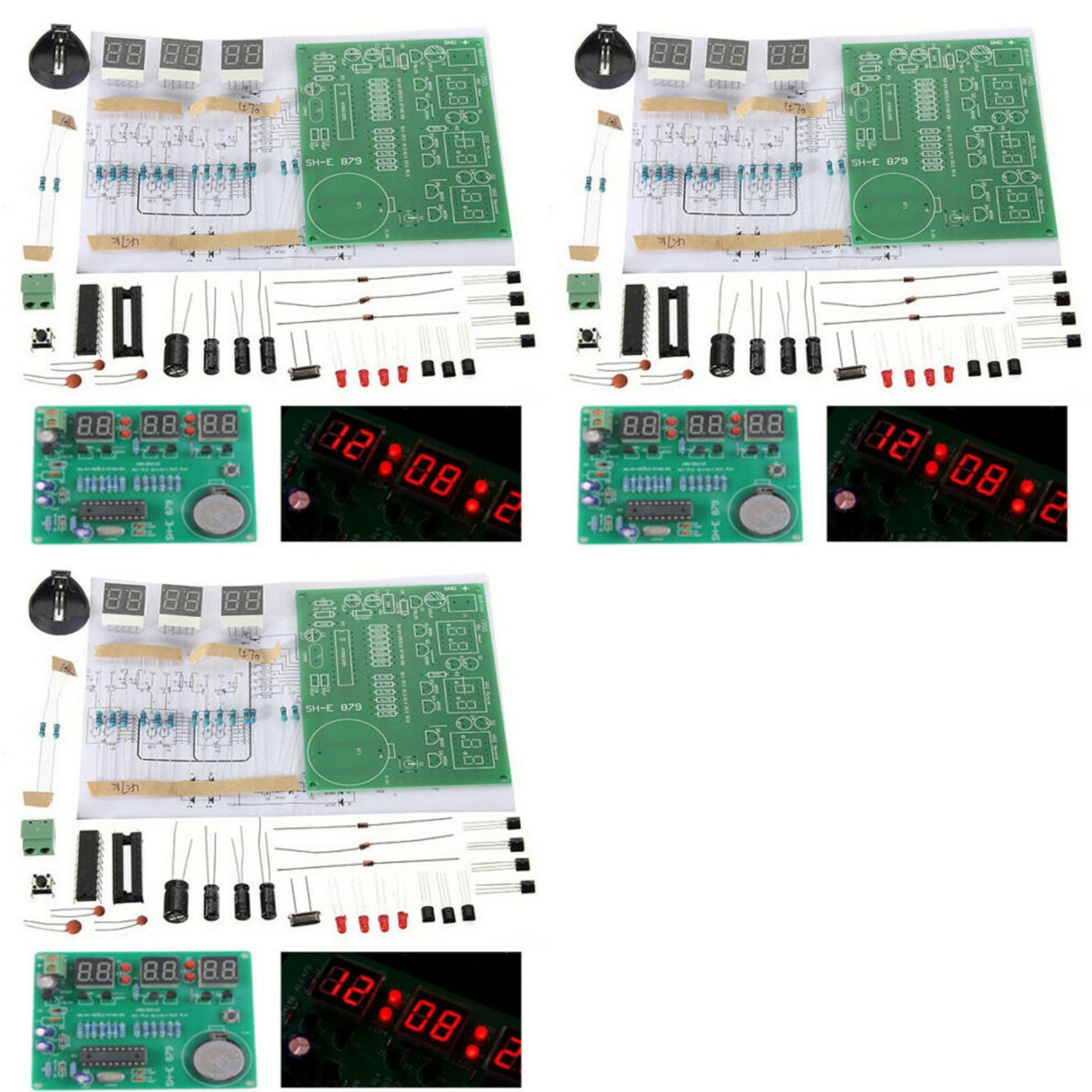 【PUBLICITY】3 Set AT89C2051 6 T - Diy Electronics Flux ulasan dan harga