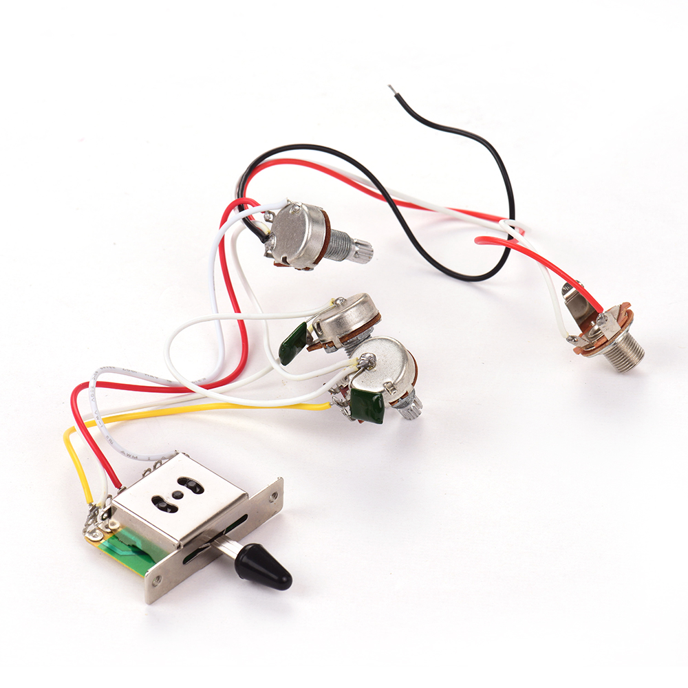 Gitar elektrik rangkaian kabel - Diy Guitar Electronics Kit ulasan dan harga