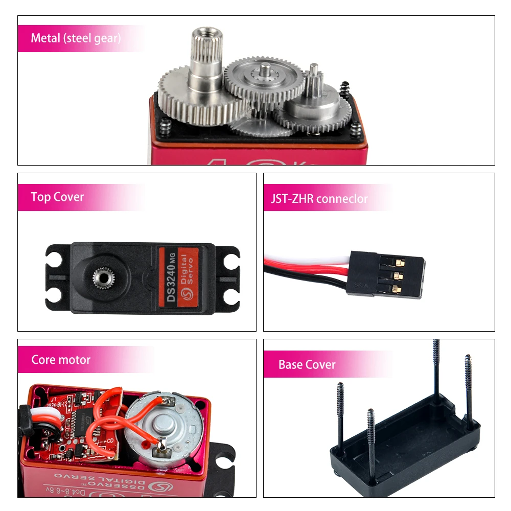 40KG Dsservo DS3240 torsi besa - Servo Motor Sg90 ulasan dan harga