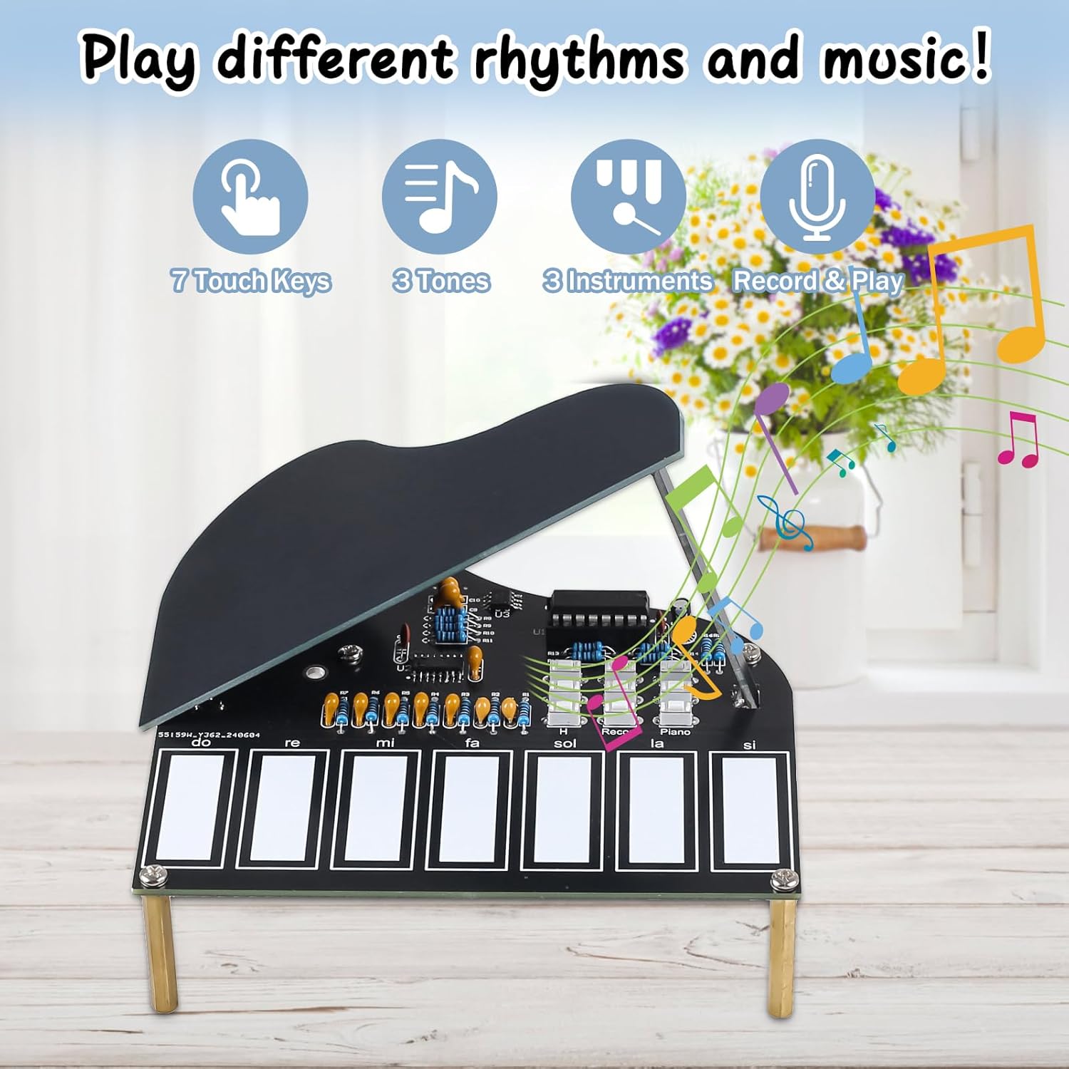 Kit Latihan Penyolderan DIY Pr - Diy Guitar Electronics Kit ulasan dan harga