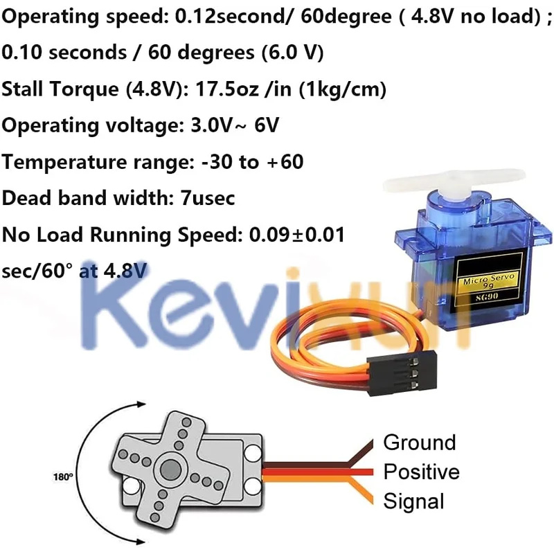 2/5/10 Buah SG90 9G Kontrol Mo - Servo Motor Sg90 ulasan dan harga